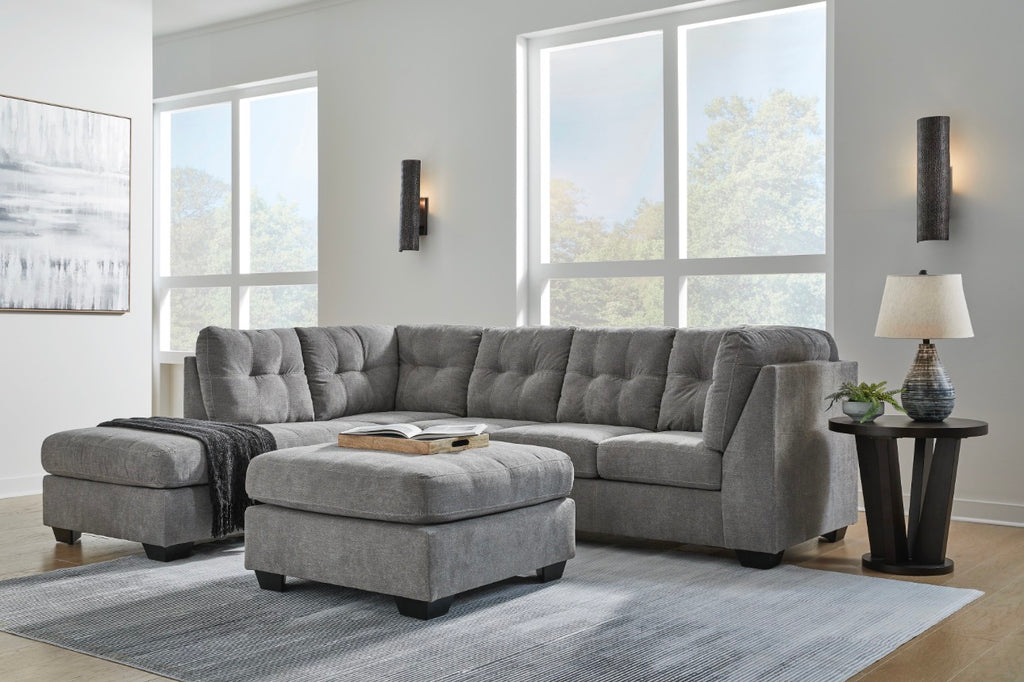 Marleton 2 Piece Sectional w/ Chaise &amp; Optional Sleeper image 1