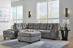 Marleton 2 Piece Sectional w/ Chaise &amp; Optional Sleeper image 1