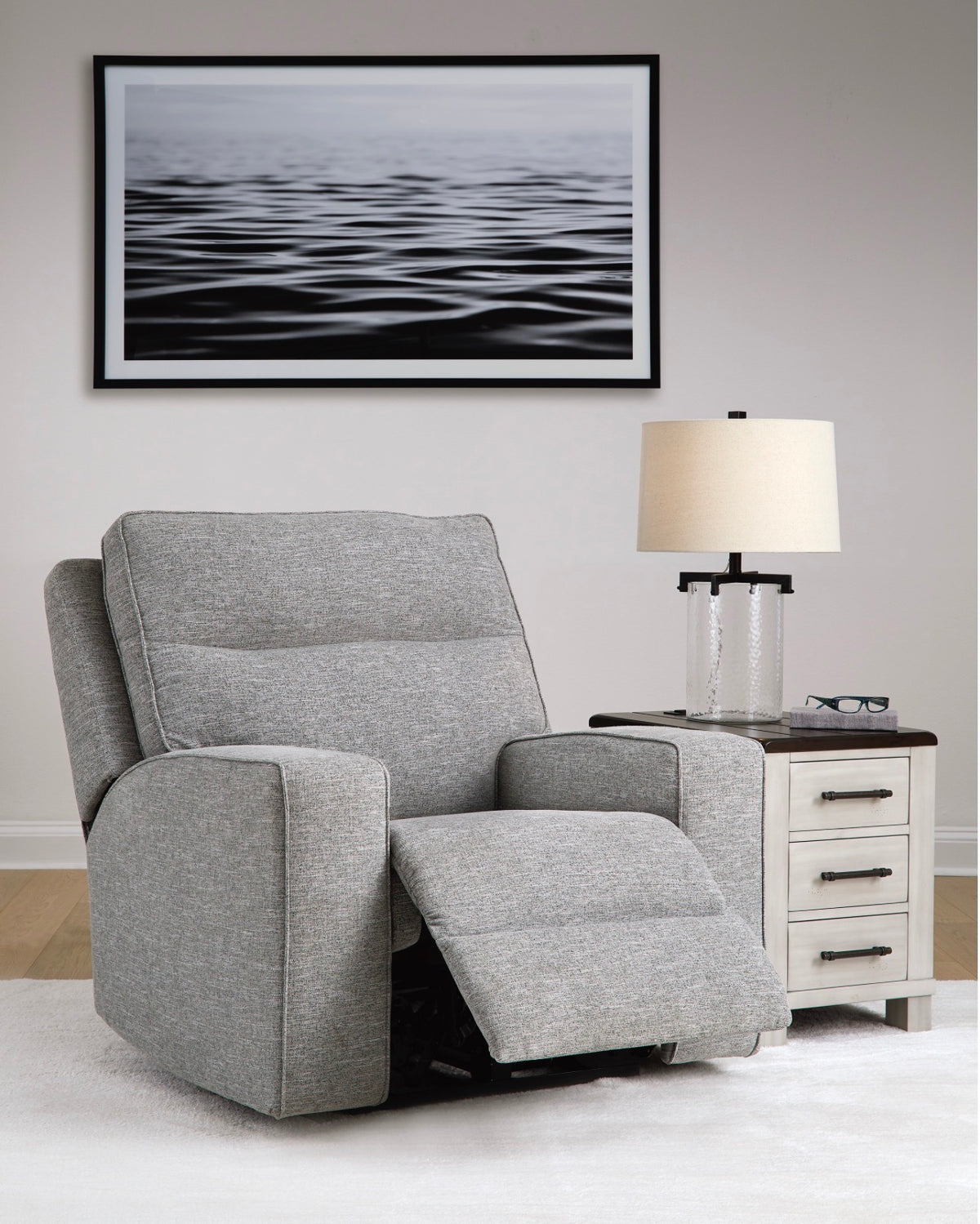 Biscoe Power Recliner w/ ADJ Headrests image 0