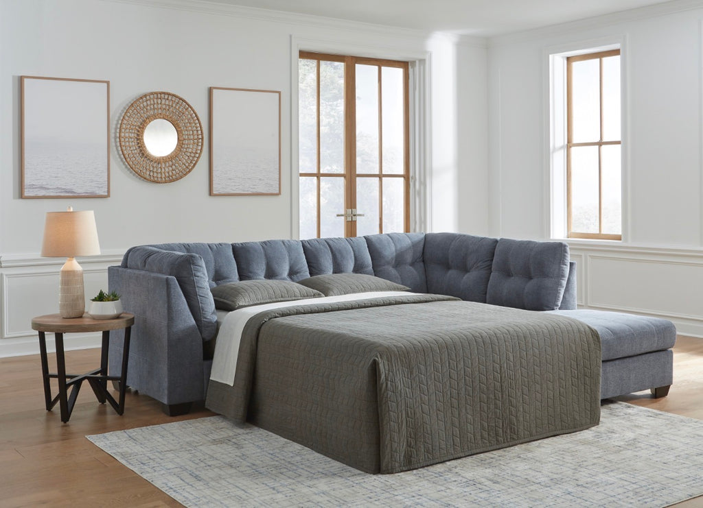 Marleton 2 Piece Sectional w/ Chaise &amp; Optional Sleeper image