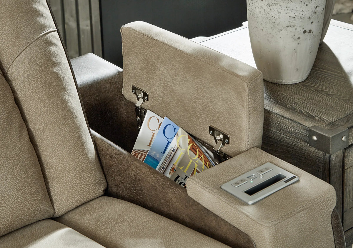 Next-Gen DuraPella PWR REC Loveseat with ADJ Headrest image 3