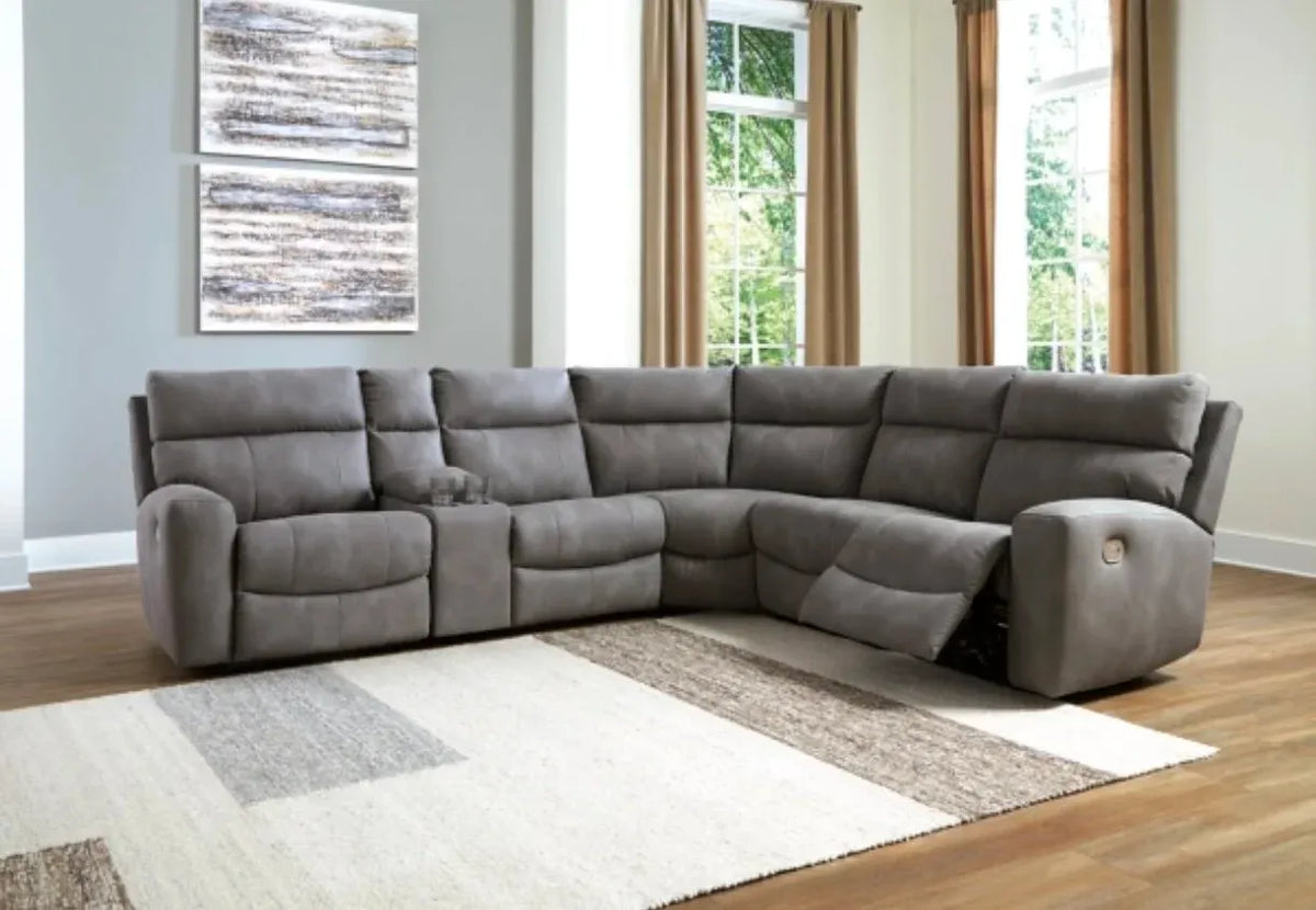 Next-Gen Durapella 6 Piece Power Reclining Sectional image 0