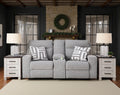 Biscoe Power Reclining Loveseat w/ ADJ Headrests &amp; Console image 0
