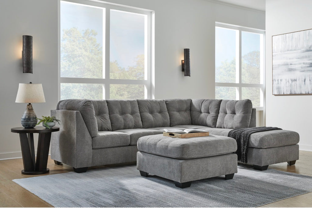 Marleton 2 Piece Sectional w/ Chaise &amp; Optional Sleeper image
