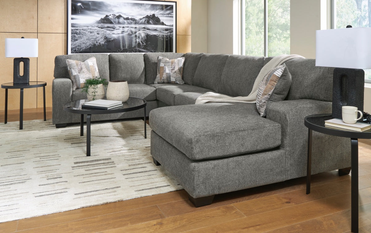 Newellen 3-Piece Sectional with Chaise image 2