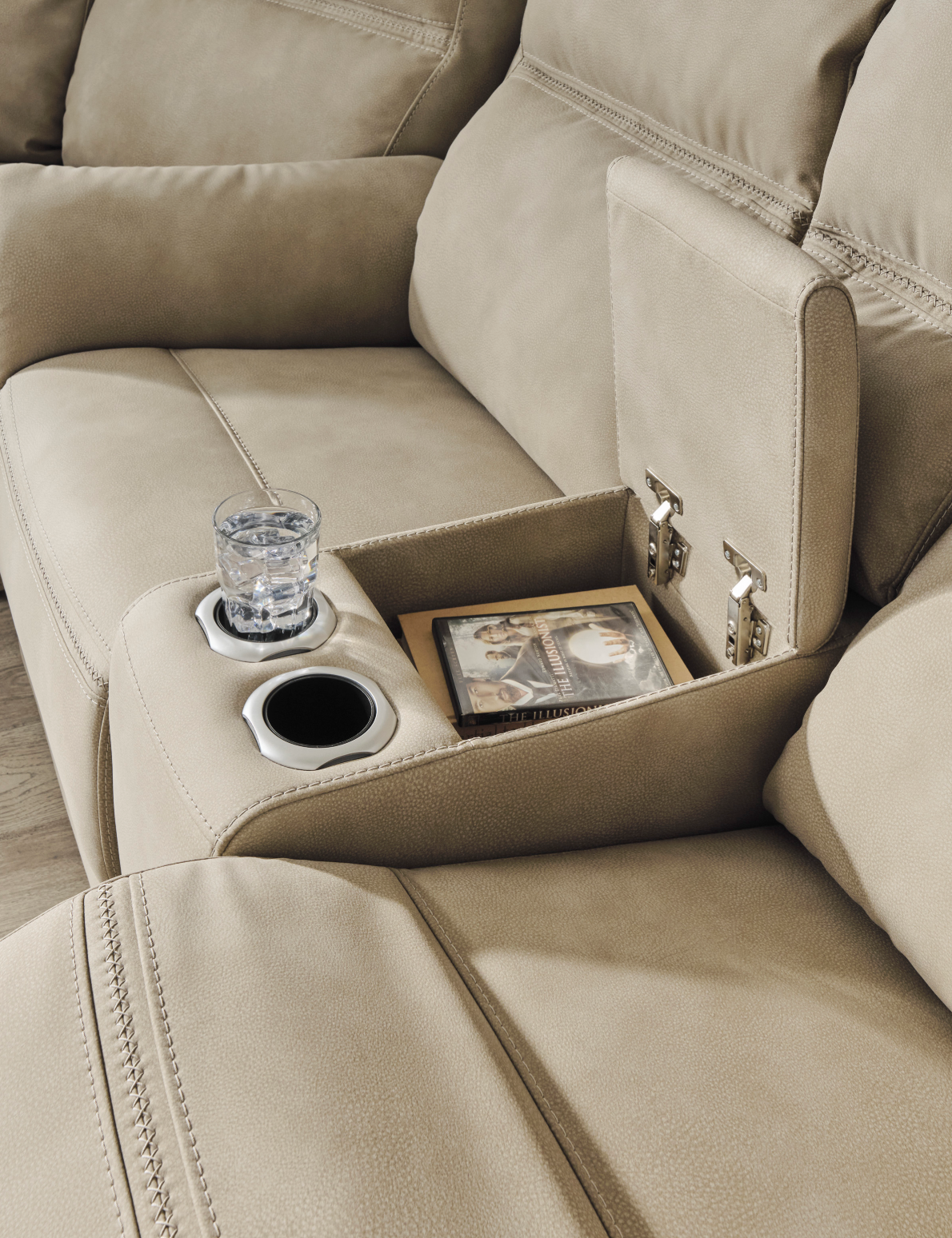 Durapella 3 Piece Sofa Set w/ Power Reclining & ADJ Headrest image 13