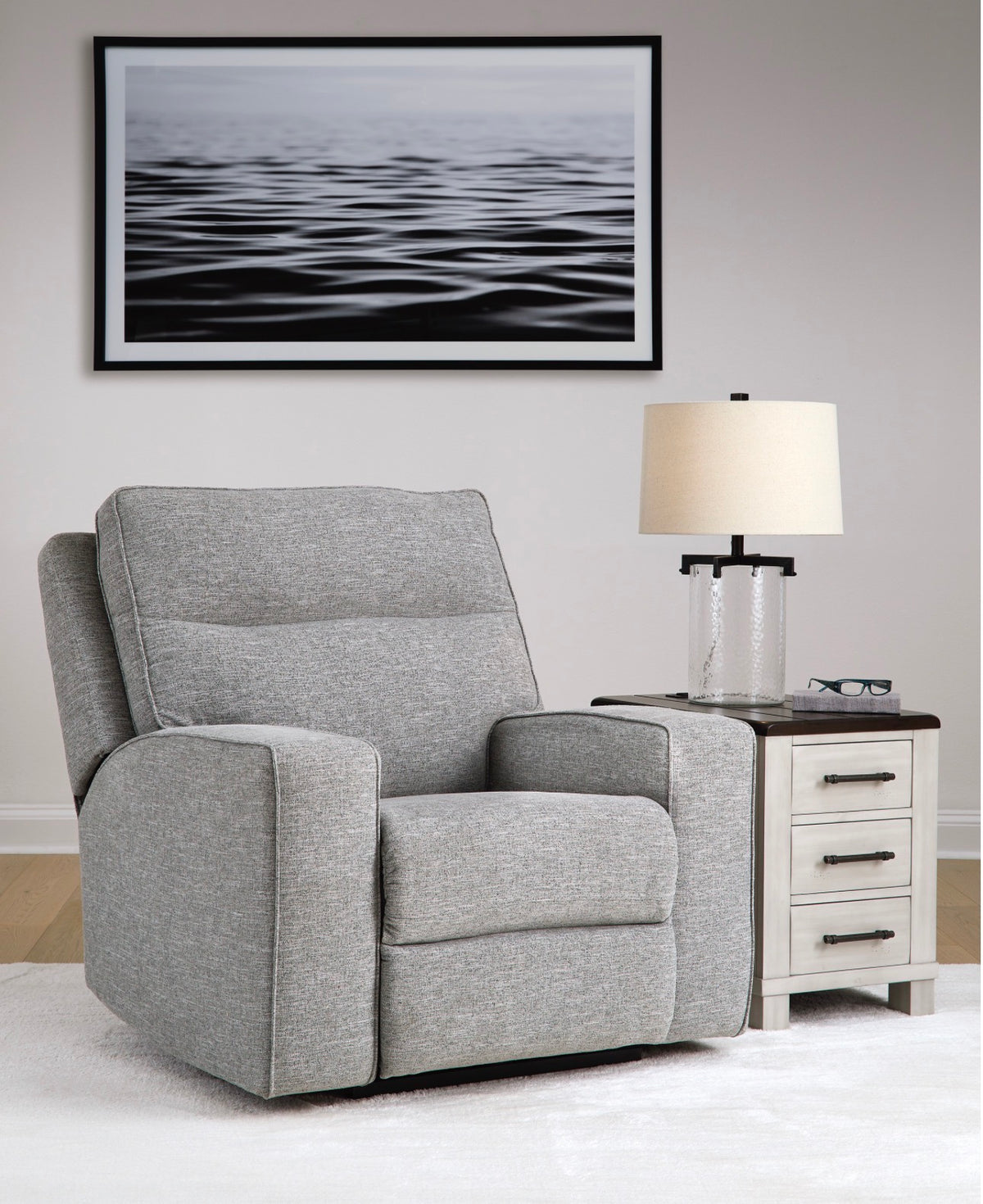 Biscoe Power Recliner w/ ADJ Headrests image 1