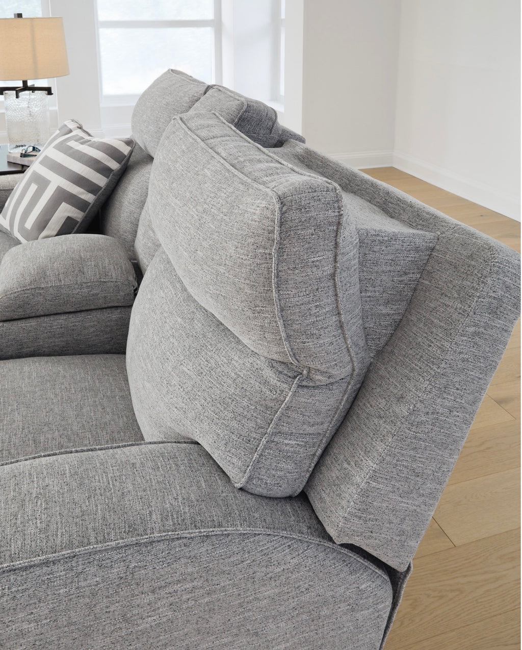 Biscoe Power Reclining Loveseat w/ ADJ Headrests &amp; Console image 2