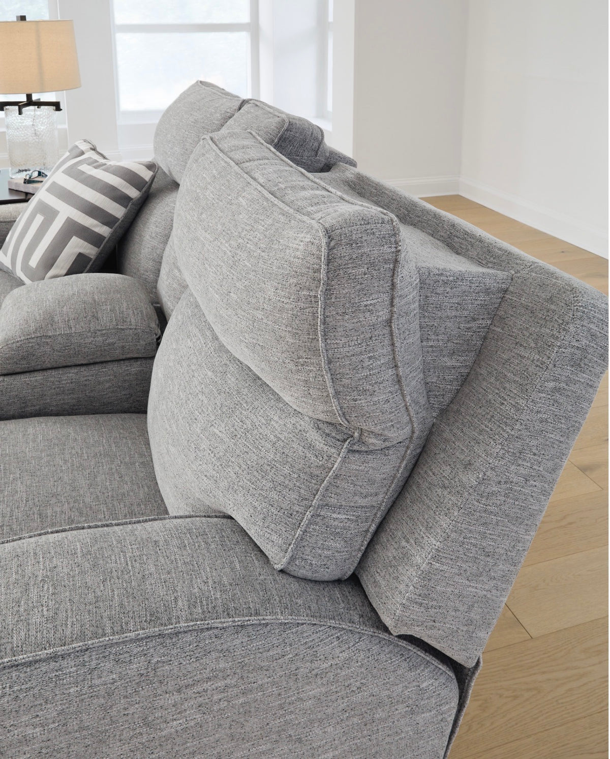 Biscoe Power Reclining Loveseat w/ ADJ Headrests &amp; Console image 2