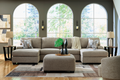 Newellen 3 Piece Double Chaise Sectional image 2