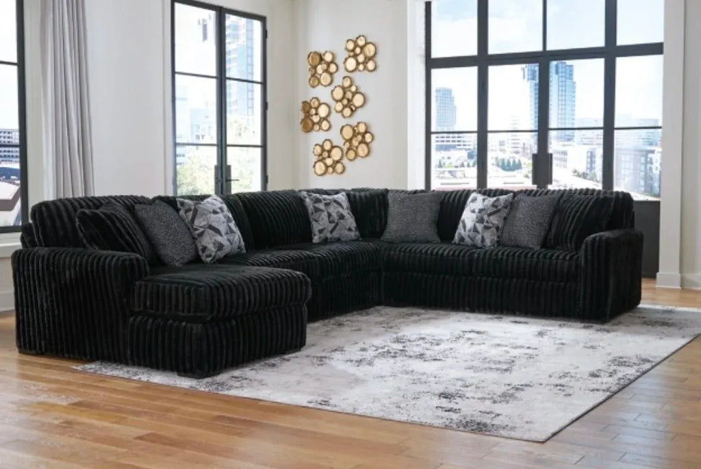 Midnight Madness Sectional w/ Chaise image 0