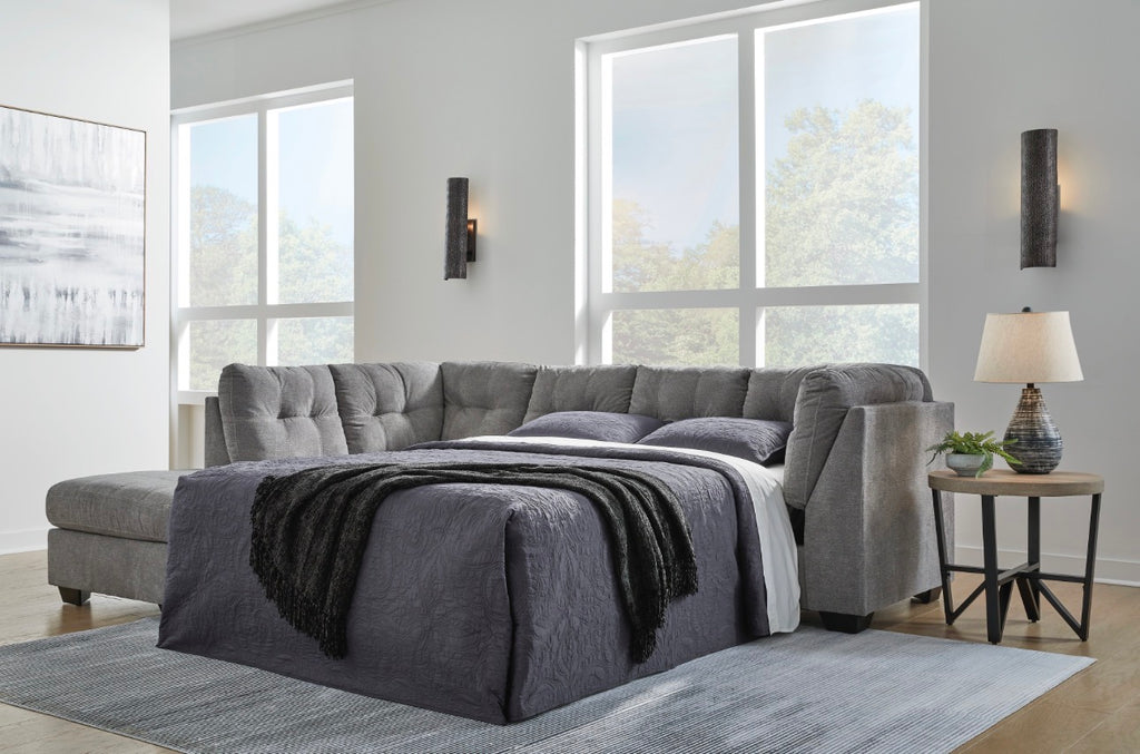 Marleton 2 Piece Sectional w/ Chaise &amp; Optional Sleeper image