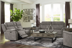 Durapella 3 Piece Sofa Set w/ Power Reclining & ADJ Headrest image 1