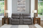 Next-Gen Durapella Power Reclining Loveseat w/ Console image 0