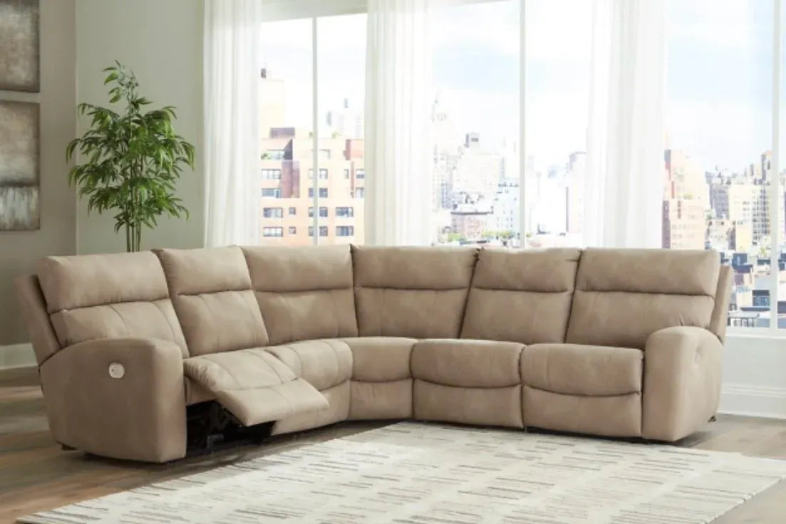 Next-Gen Durapella 5 Piece Power Reclining Sectional image 2
