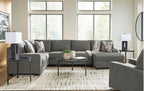 Newellen 3-Piece Sectional with Chaise image 3