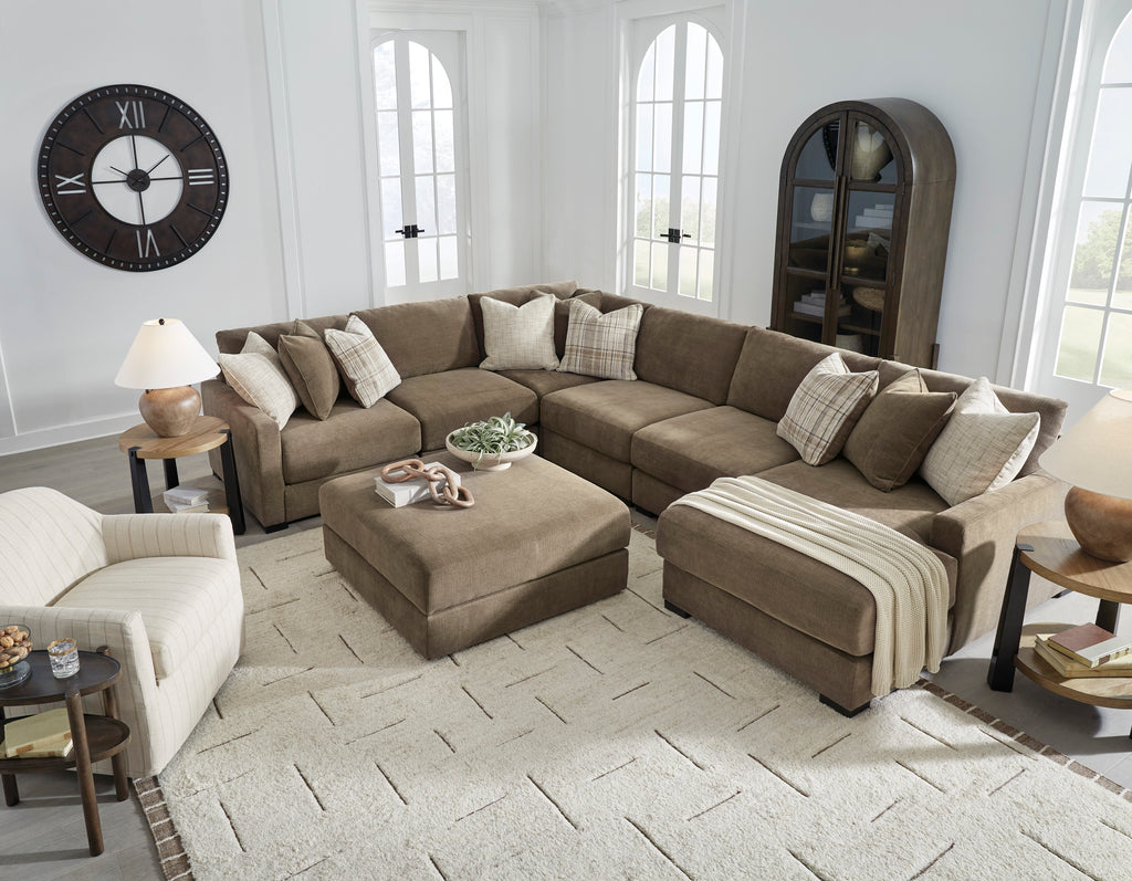 Camellia Court 6 Piece Sectional