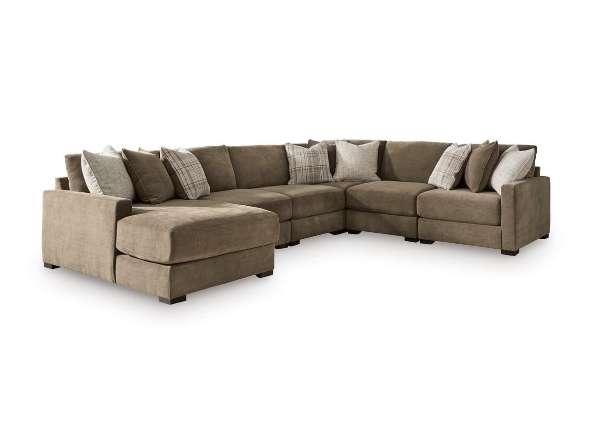 Camellia Court 6 Piece Sectional