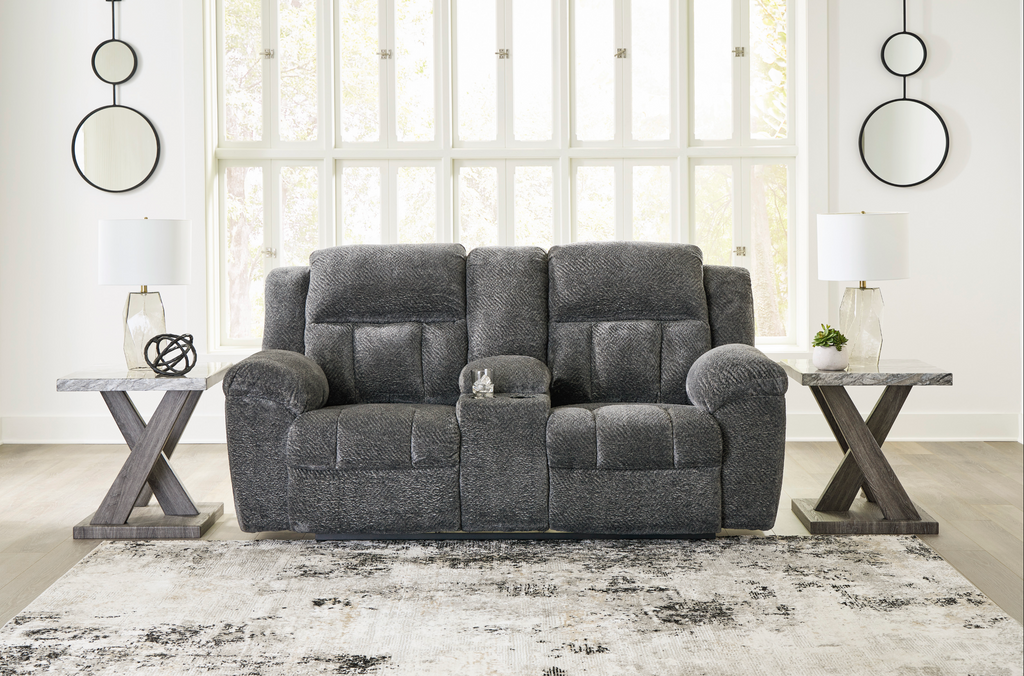 Frohn Reclining Loveseat w/ Console