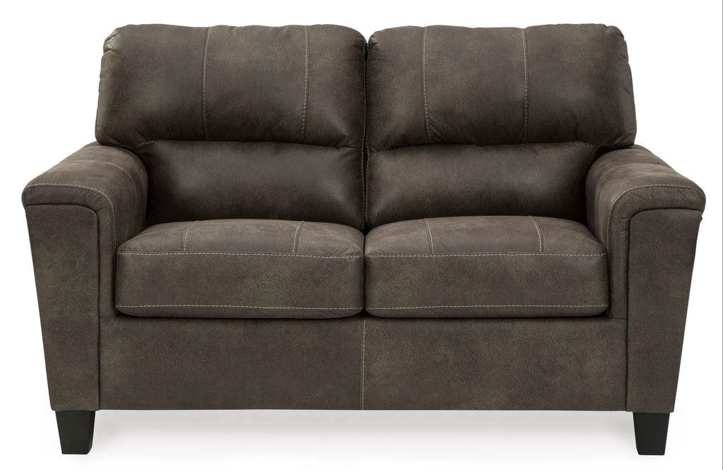 Navi Loveseat - Dark Brown image