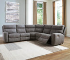 Next-Gen Durapella 5 Piece Power Reclining Sectional image 0