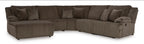 Top Tier 6-Piece Reclining Sectional with Chaise image 9