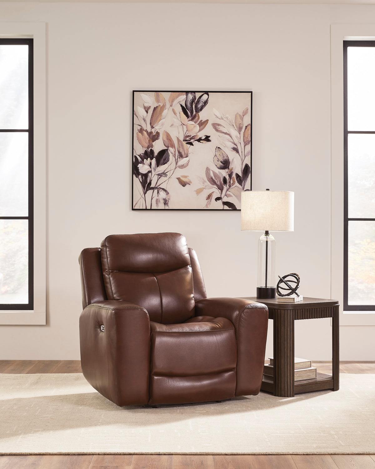 Bexhurst Power Recliner w/ADJ Headrest