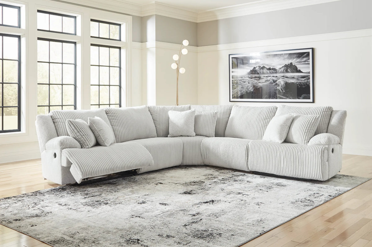Top Tier 5-Piece Reclining Sectional image 1