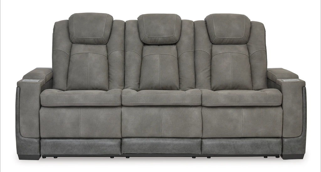 Next-Gen DuraPella PWR REC Set with sofa, loveseat, and recliner ADJ Headrest image 2