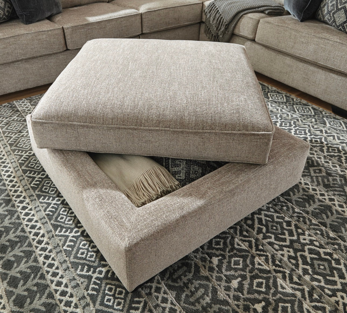 Bovarian Storage Ottoman image 2