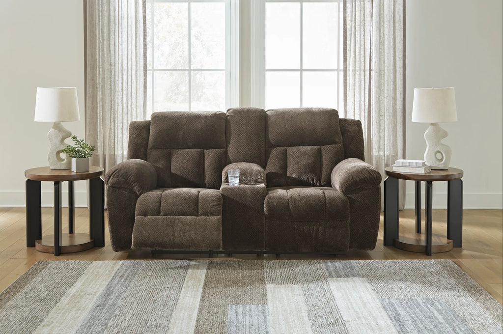 Frohn Reclining Loveseat w/ Console image 0