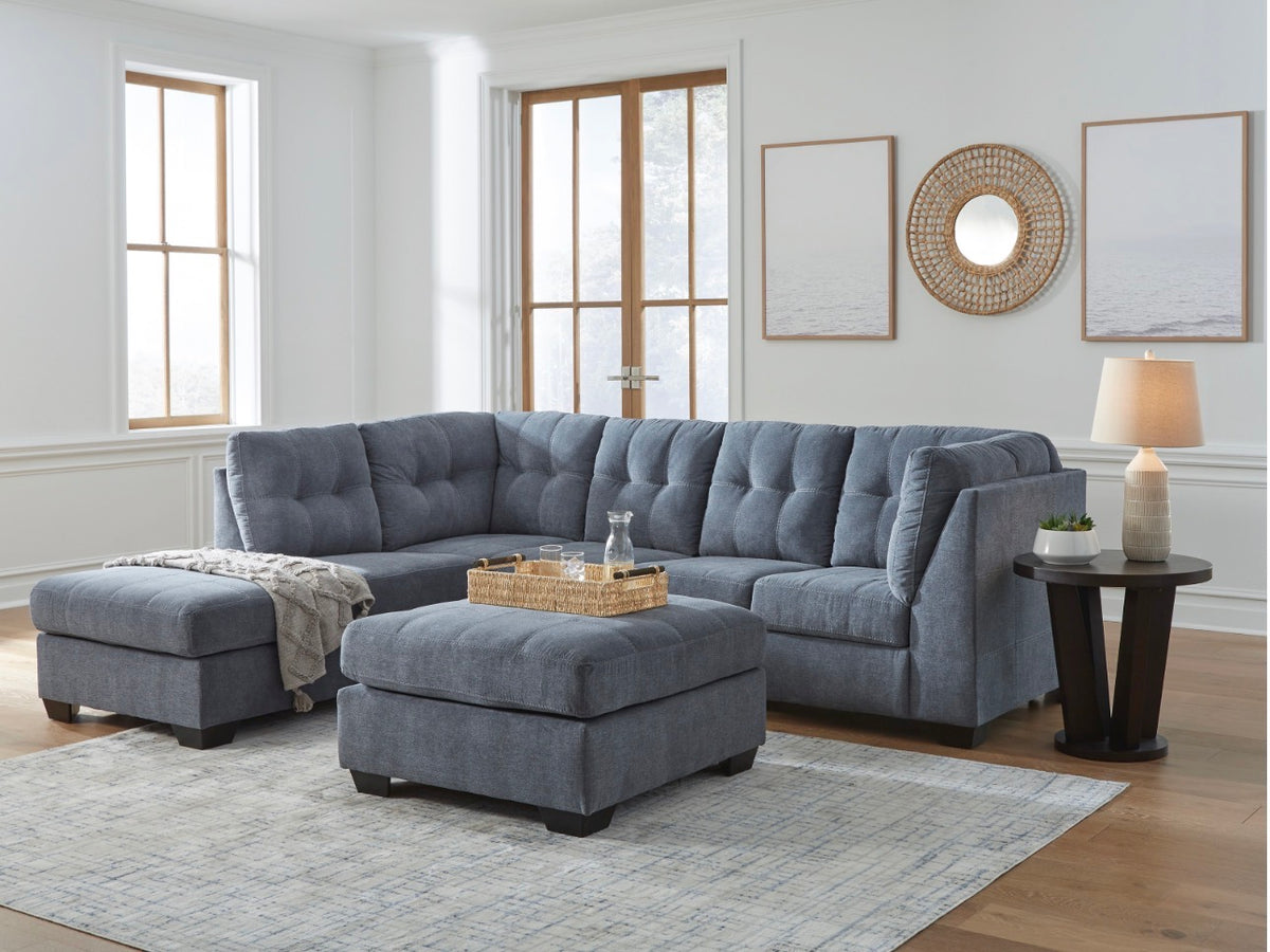 Marleton 2 Piece Sectional w/ Chaise &amp; Optional Sleeper image