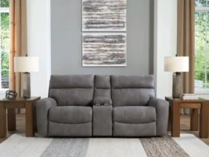 Next-Gen Durapella Power Reclining Loveseat w/ Console