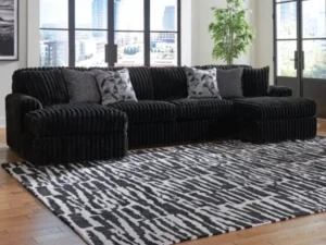 Midnight Madness Double Chaise Sectional