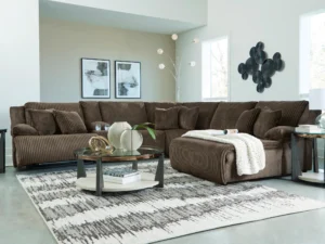 Top Tier 6-Piece Reclining Sectional with Chaise