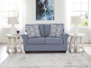 Carissa Manor Loveseat (Nuvella Performance Fabric)