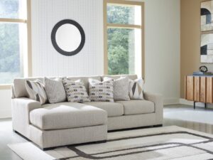 Laurelgrove 2 Piece Sectional w/ Chaise (Nuvella Performance Fabric)